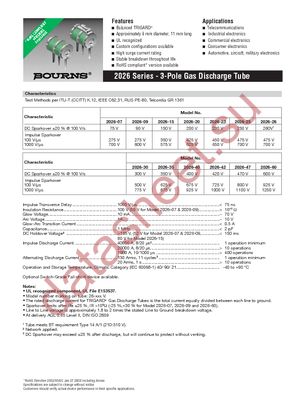 2026-07-C18F datasheet  